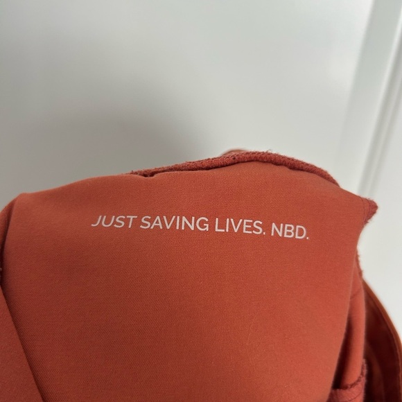 FIGS Zamora Jogger Scrub Workwear Nurse Pants in color Terracotta size XXS P - Picture 10 of 12